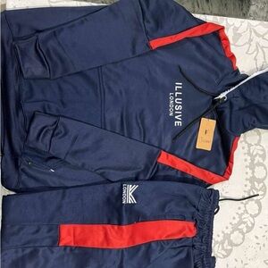 Full track suit. Hoodie and sweat pants